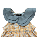 ★2025SS★Hello Lupo ハロールポ Nami Baby Tuta LINEN GREY/APRICOT