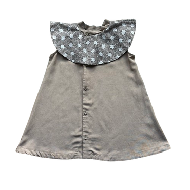 ★2025SS★Hello Lupo ハロールポ DOLLY DRESS SLEEVELESS CHOCO PARFAIT/NOCCIOLA 508