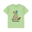 ★2025SS★JELLYMALLOW Mr.dog T-Shirt NILE GREEN JM2510146