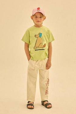 ★2025SS★JELLYMALLOW Mr.dog T-Shirt NILE GREEN JM2510146