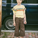 ★DROP1★2025SS★Misha & Puff ミーシャアンドパフ Crochet Joya Top Vintage Yellow K1020S25-773