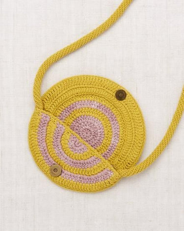★DROP1★2025SS★Misha & Puff ミーシャアンドパフ Crochet Half Moon Belt Bag Winter Wheat K1048S25-703-OSS