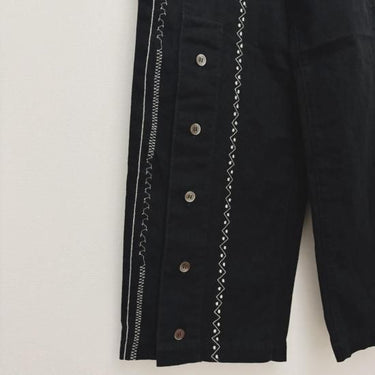 ★入荷済み★MARET マレ CLキャンバスエンブロイダリーロングパンツ M25S43