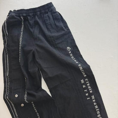 ★入荷済み★MARET マレ CLキャンバスエンブロイダリーロングパンツ M25S43