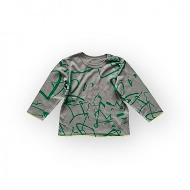 ★frankygrow BABY★frankygrow フランキーグロウ ORG.Pt L/S TEE GREEN fgby24bb#18