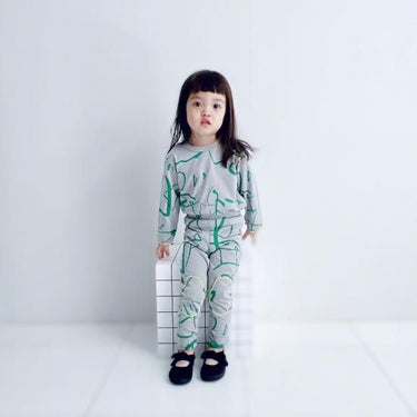 ★frankygrow BABY★frankygrow フランキーグロウ ORG.Pt L/S TEE GREEN fgby24bb#18
