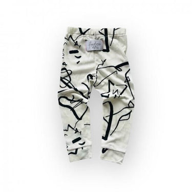 ★frankygrow BABY★frankygrow フランキーグロウ ORG.Pt Knee Patch Leggings WHITE fgby24bb#17