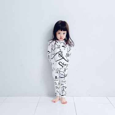 ★frankygrow BABY★frankygrow フランキーグロウ ORG.Pt Knee Patch Leggings WHITE fgby24bb#17