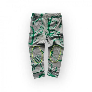 ★frankygrow BABY★frankygrow フランキーグロウ ORG.Pt Knee Patch Leggings GREEN fgby24bb#17