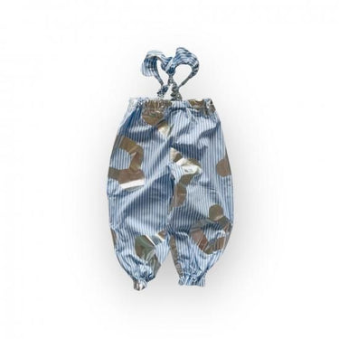 ★frankygrow BABY★frankygrow フランキーグロウ ORG.Pt Frill Suspender Pants BLUE STRIPE-SILVER fgby24bb#19