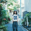 ★25SS PRE★frankygrow NEEDLE PUNCHED COTTON TWEED CHECKED SCALLOPED SUS PANTS GRAY/BROWN 25SBT-365
