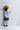 ★25SS PRE★frankygrow NEEDLE PUNCHED COTTON TWEED CHECKED SIDE LINE SHORT PANTS GRAY/BROWN 25SBT-364