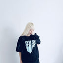 ★入荷済み★2025SS★frankygrow フランキーグロウ CRACKED BEAR TEE BLACK-LIGHT BLUE pt. 25SCS-492