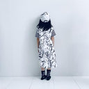 ★入荷済み★2025SS★frankygrow フランキーグロウ POP BEAR DOCKING TEE BORDER-WH/BLK 25SCS-490