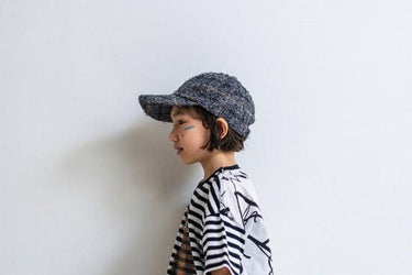 ★入荷済み★2025SS★frankygrow フランキーグロウ POP BEAR DOCKING TEE BORDER-WH/BLK 25SCS-490