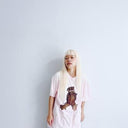 ★入荷済み★2025SS★frankygrow フランキーグロウ POP BEAR DOCKING TEE PINK-PK/SLV 25SCS-490