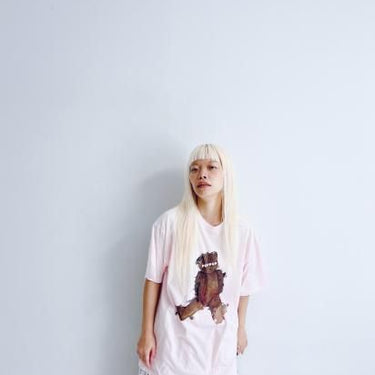 ★入荷済み★2025SS★frankygrow フランキーグロウ POP BEAR DOCKING TEE PINK-PK/SLV 25SCS-490