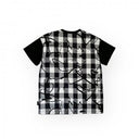 ★入荷済み★2025SS★frankygrow フランキーグロウ POP BEAR DOCKING TEE BLACK-PLAID/BLK 25SCS-490