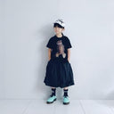 ★入荷済み★2025SS★frankygrow フランキーグロウ POP BEAR DOCKING TEE BLACK-PLAID/BLK 25SCS-490