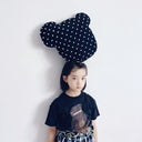 ★入荷済み★2025SS★frankygrow フランキーグロウ POP BEAR DOCKING TEE BLACK-PLAID/BLK 25SCS-490