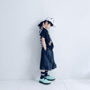 ★入荷済み★2025SS★frankygrow フランキーグロウ POP BEAR DOCKING TEE BLACK-PLAID/BLK 25SCS-490