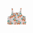 ★DROP2★2025SS★tinycottons タイニーコットンズ STRAWBERRIES WOVEN CROP TOP pastel pink SS25-164