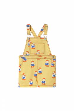 ★DROP2★2025SS★tinycottons タイニーコットンズ READERS SHORT OVERALL mellow yellow SS25-192