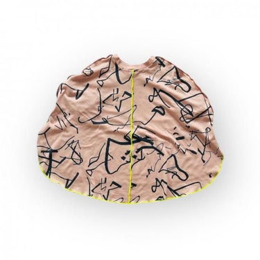 ★入荷済み★2025SS★frankygrow フランキーグロウ ORG.PT CIRCLE PONCHO TEE PINK-BLACK 25SCS-495