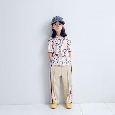 ★入荷済み★2025SS★frankygrow フランキーグロウ ORG.PT CIRCLE PONCHO TEE PINK-BLACK 25SCS-495