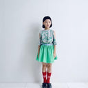 ★2025SS★frankygrow フランキーグロウ ORG.PT DEFORMATION TEE #03 GRAY-GREEN 25SCS-500