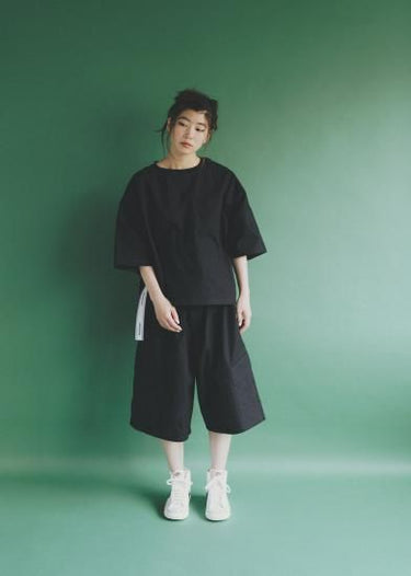 ★入荷済み★2025SS★nunuforme ヌヌフォルム サイドテープT Black 11-nf23-551-234