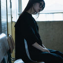 ★入荷済み★2025SS★nunuforme ヌヌフォルム サイドテープT Black 11-nf23-551-234