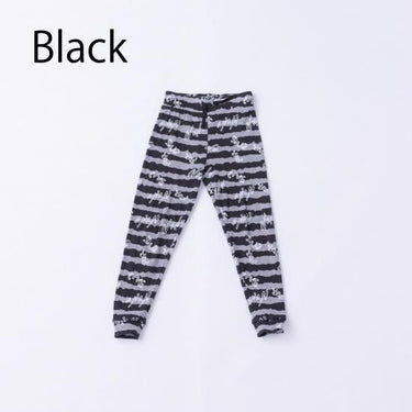★入荷済み★2025SS★nunuforme★2025SS★nunuforme ヌヌフォルム NUNUボーダーレギンス Black×White 26-nf23-823-709