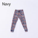★入荷済み★2025SS★nunuforme★2025SS★nunuforme ヌヌフォルム NUNUボーダーレギンス Navy×Orange 26-nf23-823-709