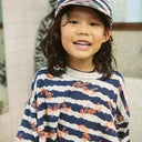 ★入荷済み★2025SS★nunuforme ヌヌフォルム nunuforme リバーシブルキャップ Navy×Orange nf23-cap01