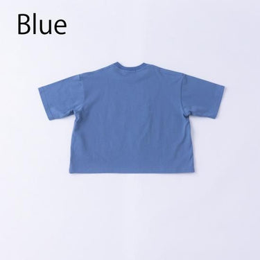 ★入荷済み★2025SS★nunuforme ヌヌフォルム ブロックロゴT Blue nt23-006