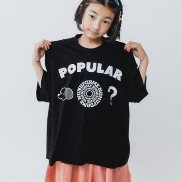 ★入荷済み★2025SS★nunuforme ヌヌフォルム popularロゴT Black nt23-010