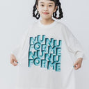 ★入荷済み★2025SS★nunuforme ヌヌフォルム nunuformeロゴT OffWhite nt23-013