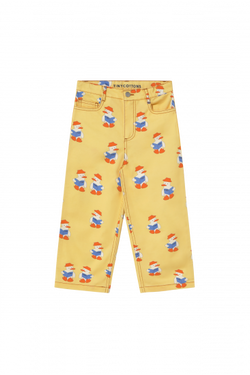★DROP2★2025SS★tinycottons タイニーコットンズ READERS STRAIGHT JEANS mellow yellow SS25-194