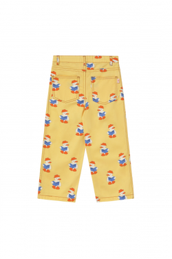 ★DROP2★2025SS★tinycottons タイニーコットンズ READERS STRAIGHT JEANS mellow yellow SS25-194