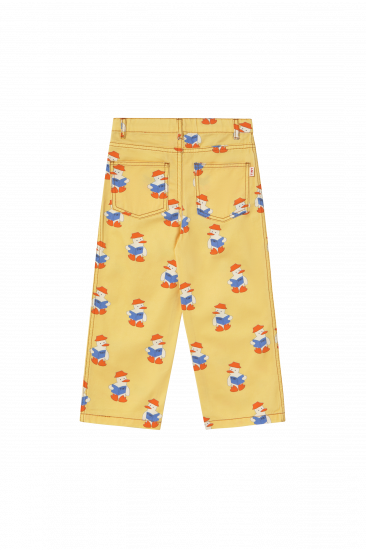 ★DROP2★2025SS★tinycottons タイニーコットンズ READERS STRAIGHT JEANS mellow yellow SS25-194
