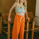 ★DROP1★2025SS★tinycottons タイニーコットンズ STRAWBERRIES CROP TOP denim blue SS25-218