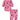 ★PRE 2025SS collection★mini rodini ミニロディーニ Squiggly cats aop nb baby set Pink