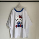Sanrio × GRIS Collaboration "Sanrio" Ringer Tee HELLO KITTY GR25SS-Sanrio_03A