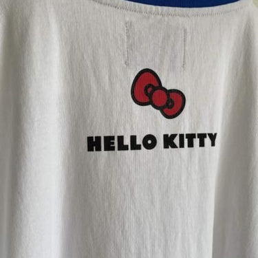 Sanrio × GRIS Collaboration "Sanrio" Ringer Tee HELLO KITTY GR25SS-Sanrio_03A