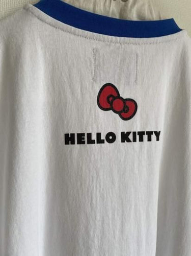Sanrio × GRIS Collaboration "Sanrio" Ringer Tee HELLO KITTY GR25SS-Sanrio_03A