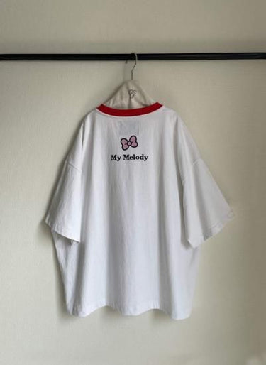 Sanrio × GRIS Collaboration "Sanrio" Ringer Tee MY MELODY GR25SS-Sanrio_03A
