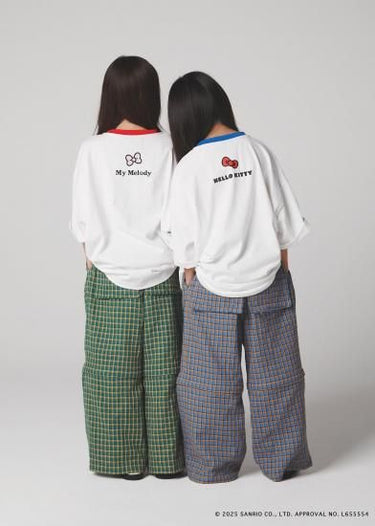 Sanrio × GRIS Collaboration "Sanrio" Ringer Tee MY MELODY GR25SS-Sanrio_03A
