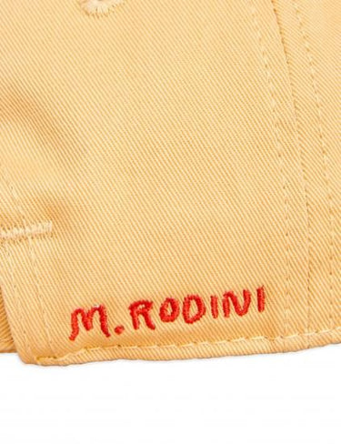 ★5/中旬入荷予定ご予約★PRE 2025AW collection★mini rodini ミニロディーニ Camp Rodini emb cap Beige