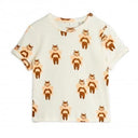 ★5/中旬入荷予定ご予約★PRE 2025AW collection★mini rodini ミニロディーニ Bees aop ss tee Offwhite